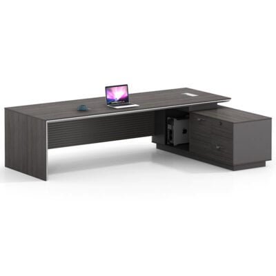 Boss Executive Office Desk Modern Designer Wooden Office Table – Bild 2