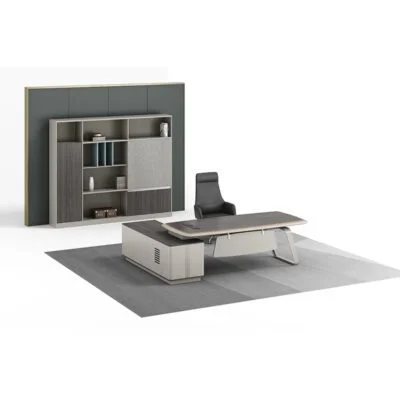 Bürotisch Modern Einfacher Stil L Form Boss Ceo Executive Desk