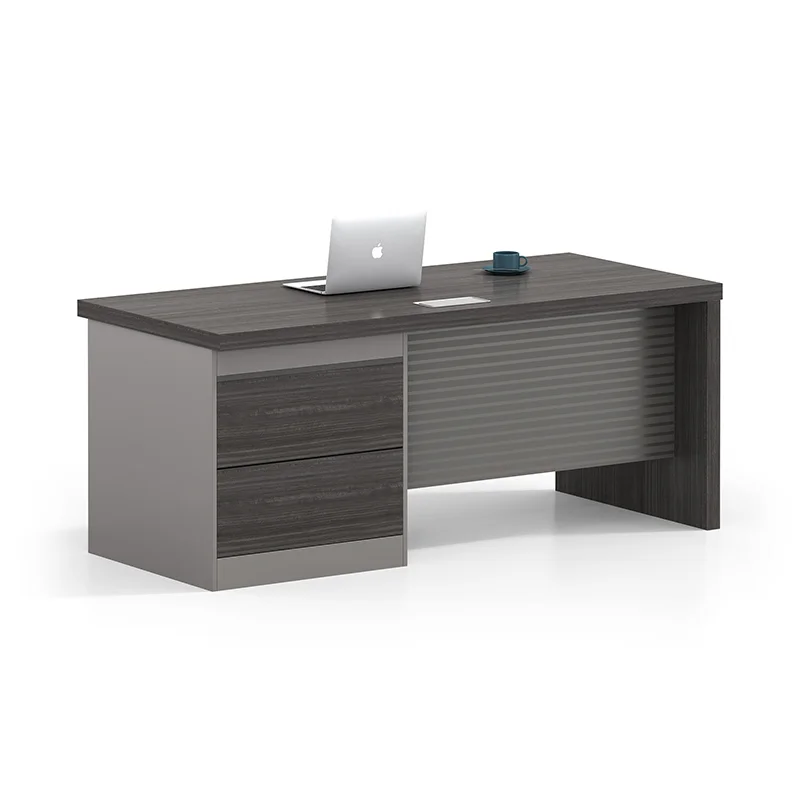 Manager DeskI Shaped Executive Office Home Office Desk – Bild 3