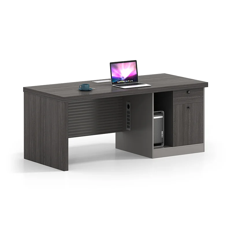Manager DeskI Shaped Executive Office Home Office Desk – Bild 2