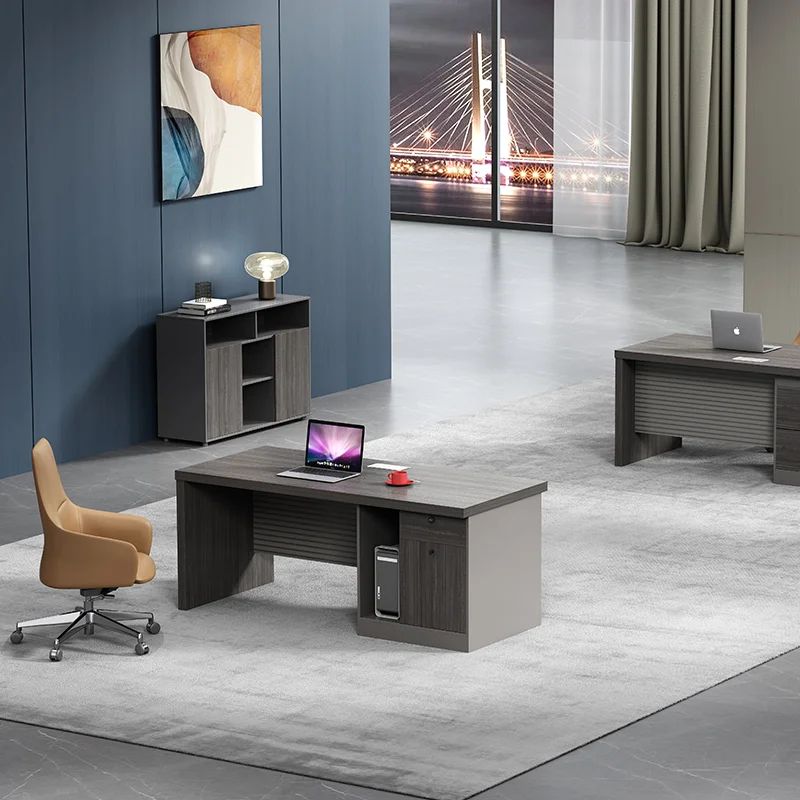 Manager-SchreibtischI Geformt Executive Office Home Office-Schreibtisch