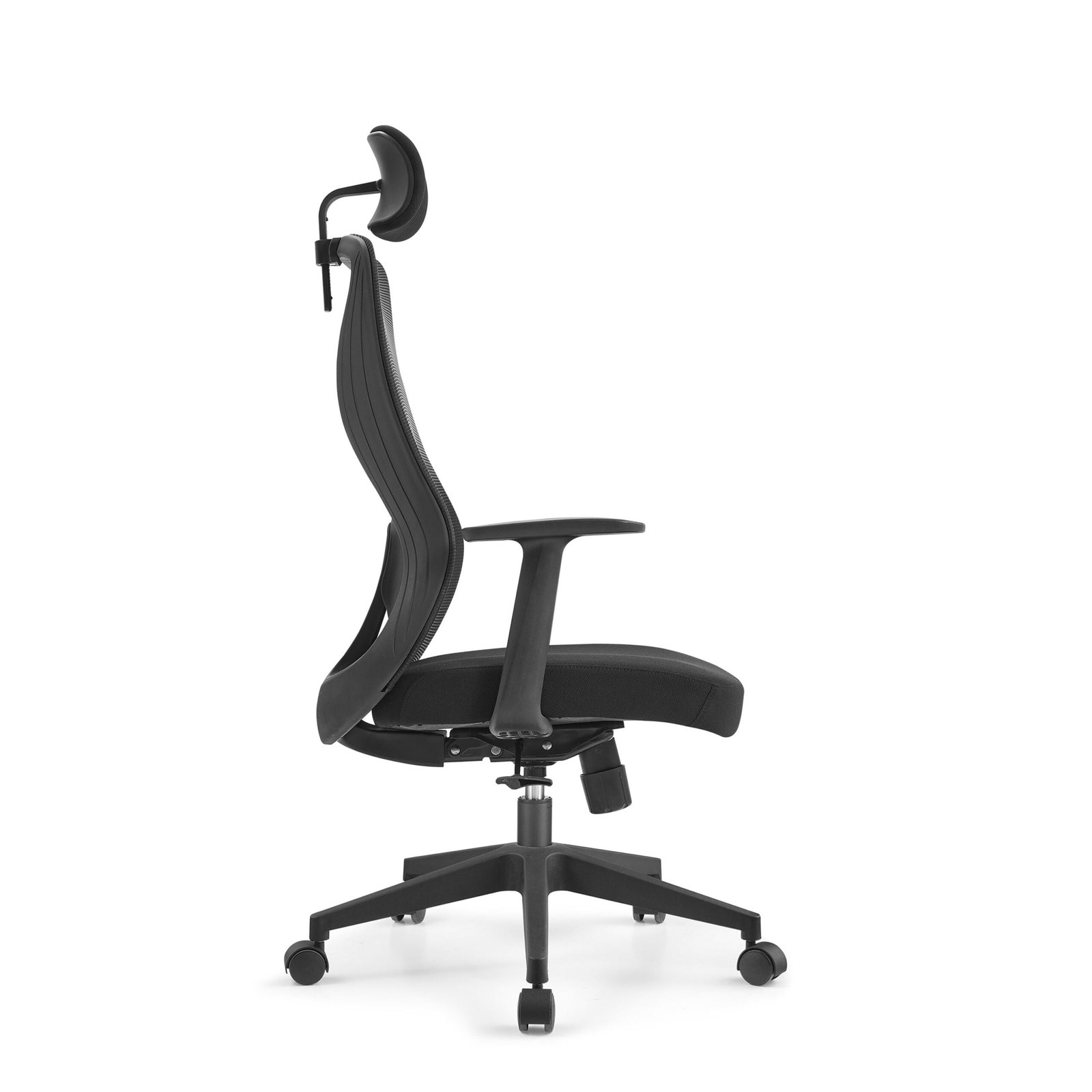 2024 Latest Office Seating Black Ergonomic Chair For Office - Image 3