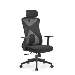 2024 Latest  Office Seating Black Ergonomic Chair For Office