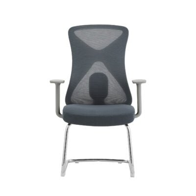 2024 Latest Office Seating Gray Middle Back Ergonomic Chair — изображение 2