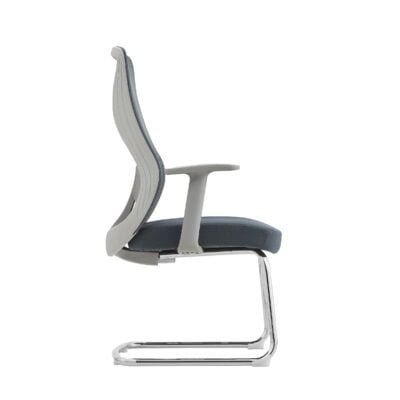 2024 Latest Office Seating Gray Middle Back Ergonomic Chair — изображение 3