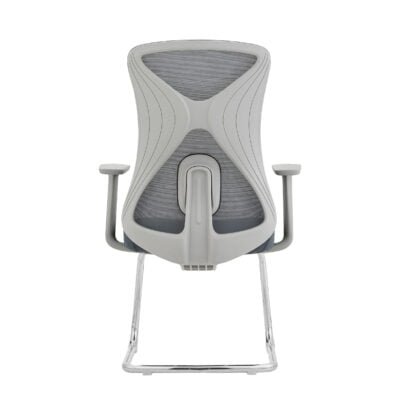 2024 Latest Office Seating Gray Middle Back Ergonomic Chair — изображение 5
